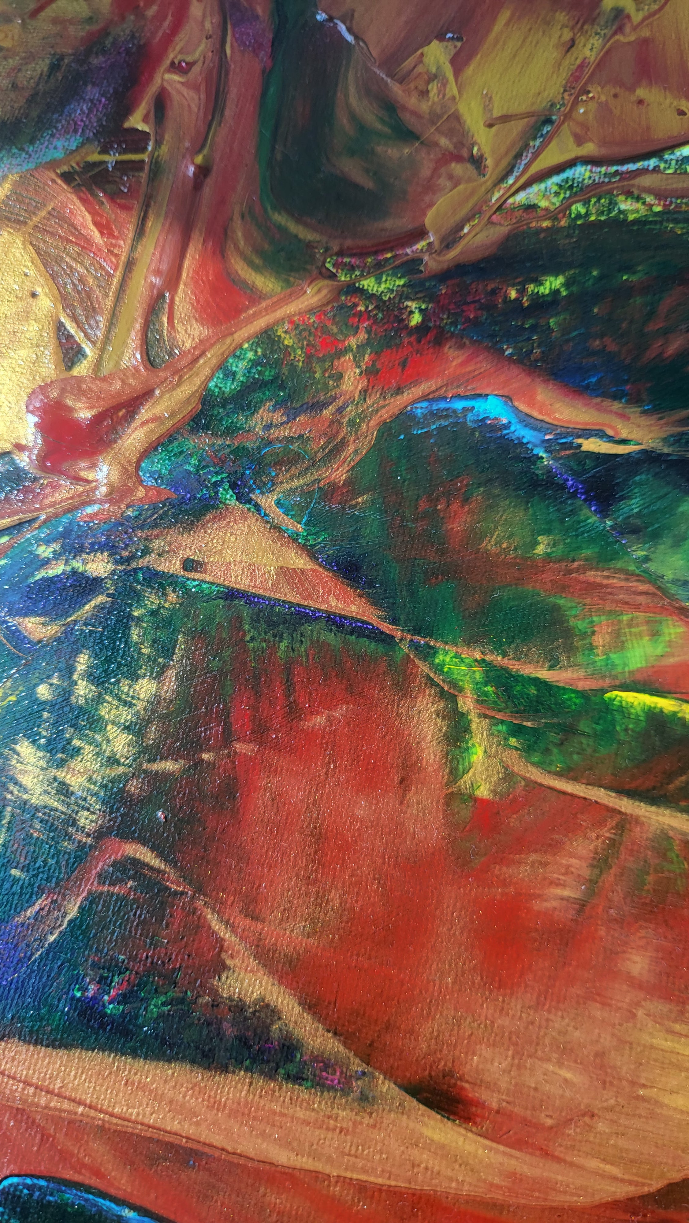 Cosmic Chaos : Eruption of Light