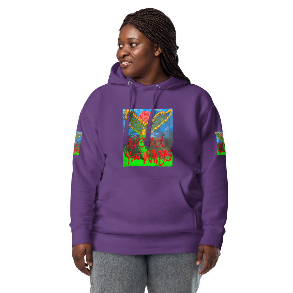 Spread your  Wings :Unisex Hoodie
