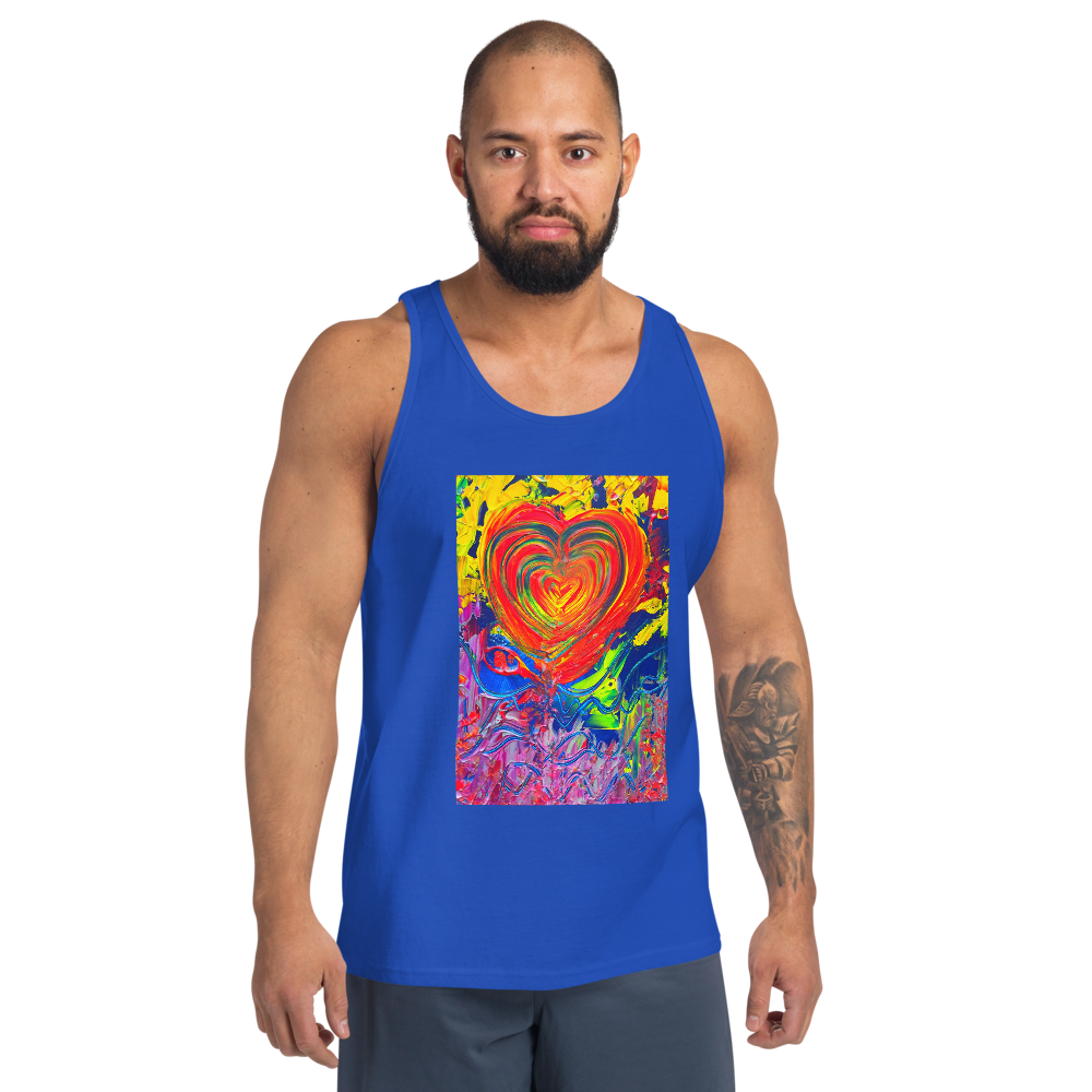Only Love Heals : Men's Tank Top