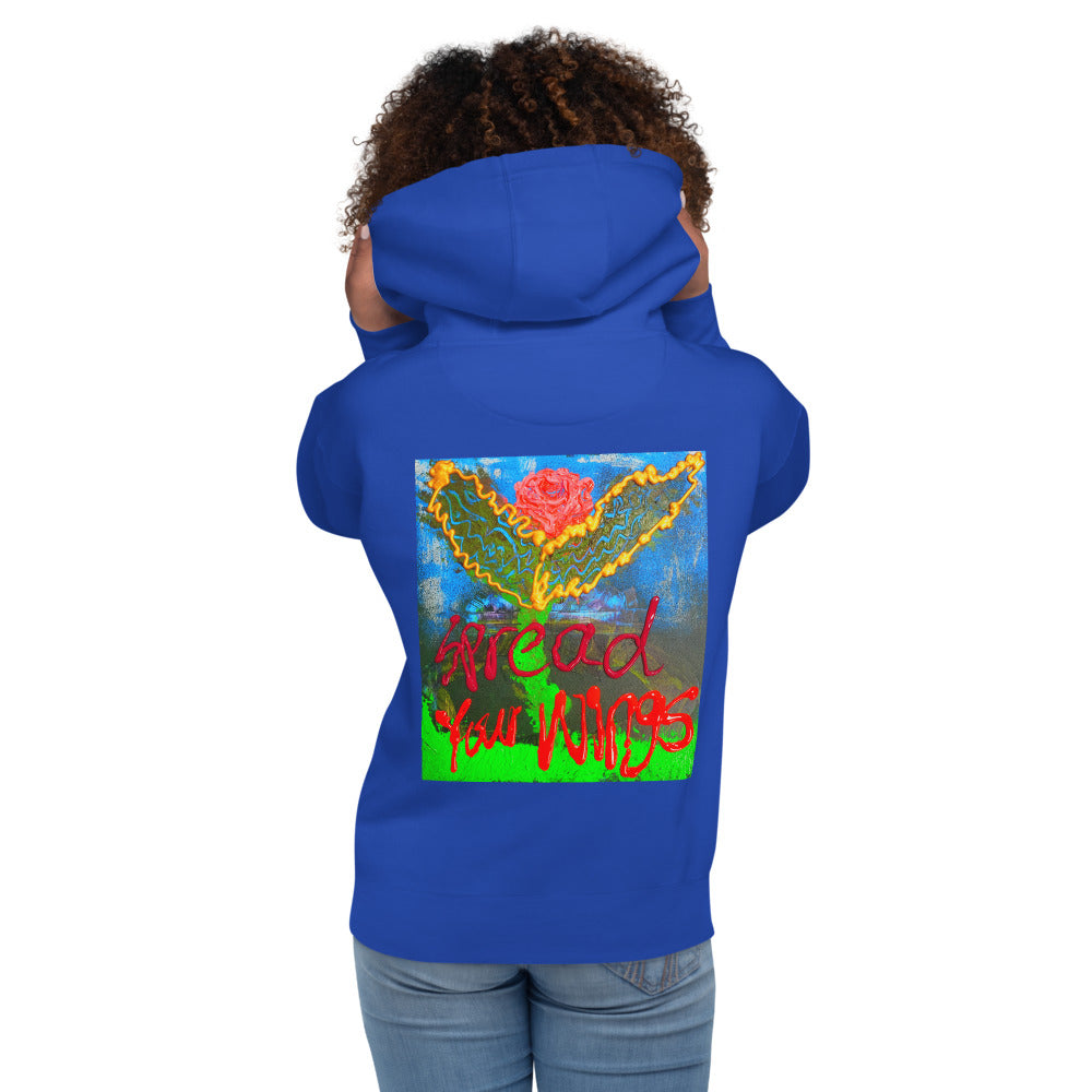 Spread your  Wings :Unisex Hoodie