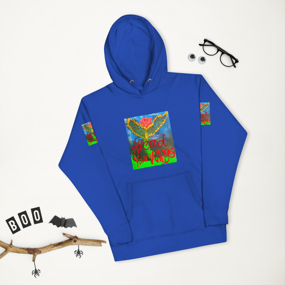 Spread your  Wings :Unisex Hoodie