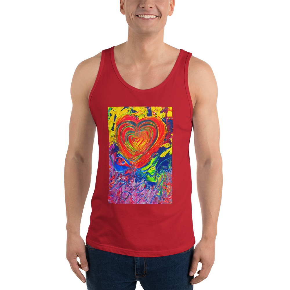 Only Love Heals : Men's Tank Top