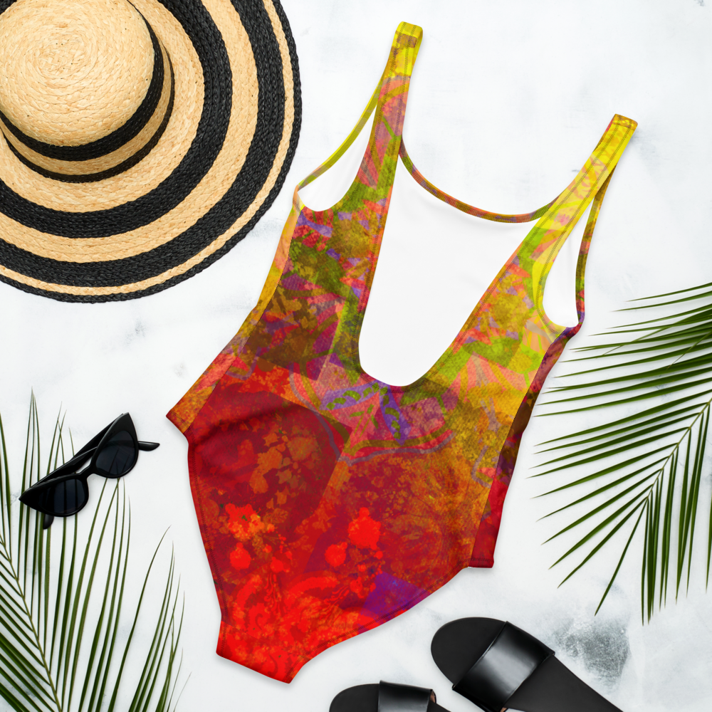 Solar Flare One-Piece Swimsuit