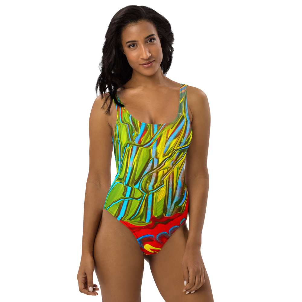 NEON Jungle Beat One-Piece Swimsuit