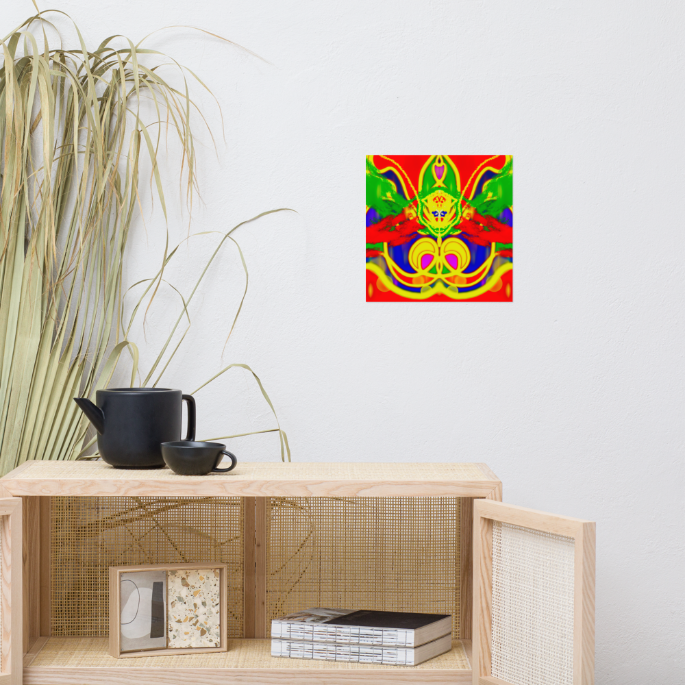 LIFE begins: channeled art Poster