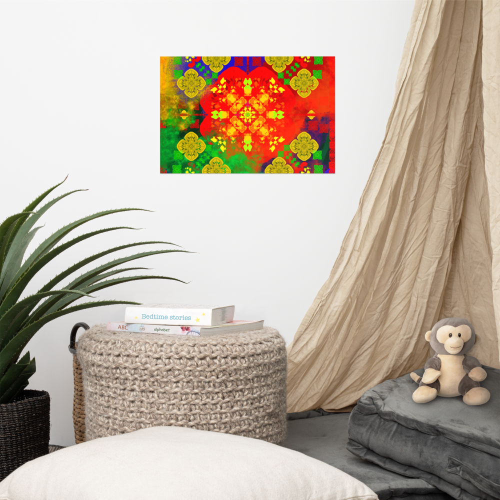 Photo paper poster