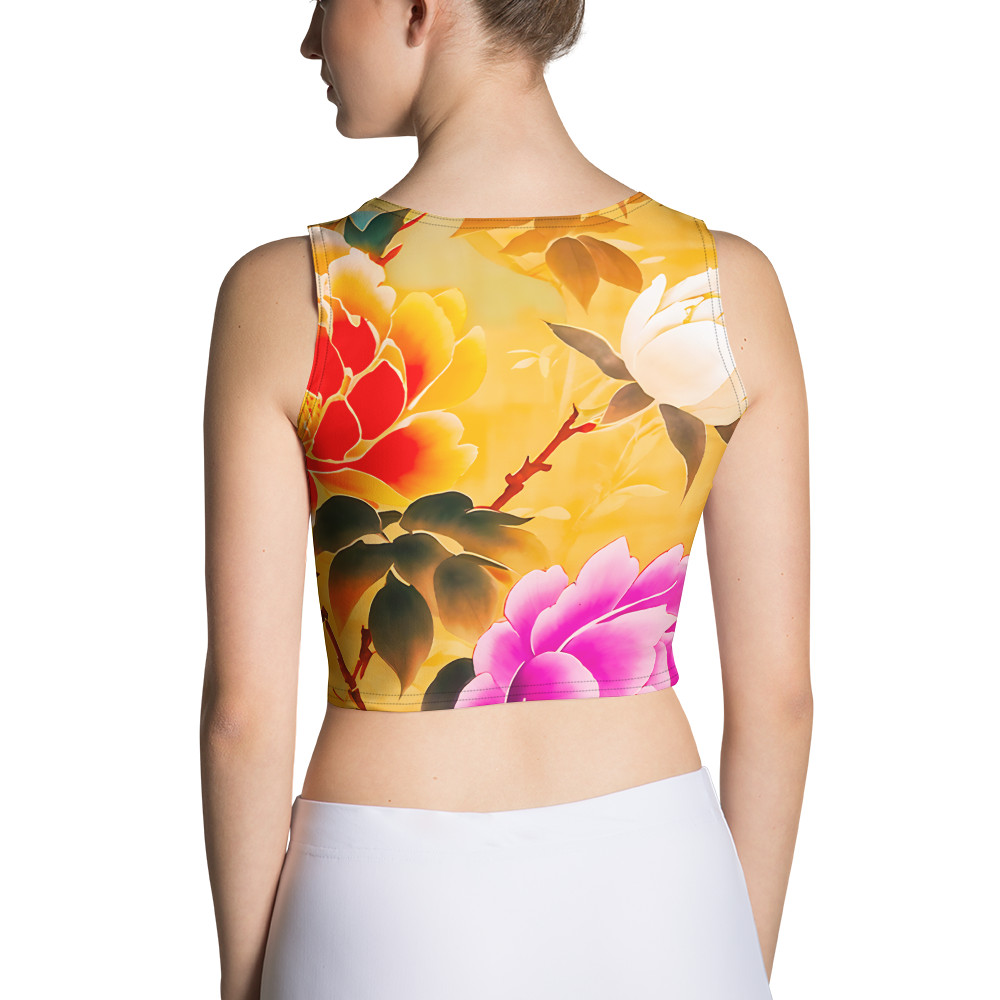 Dual  Art  Crop Top